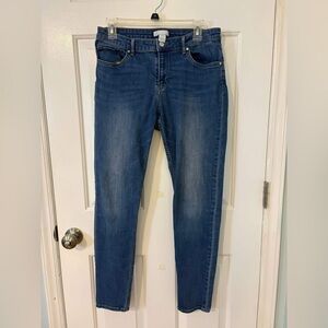 H&M size 10 skinny Dark Blue Jeans